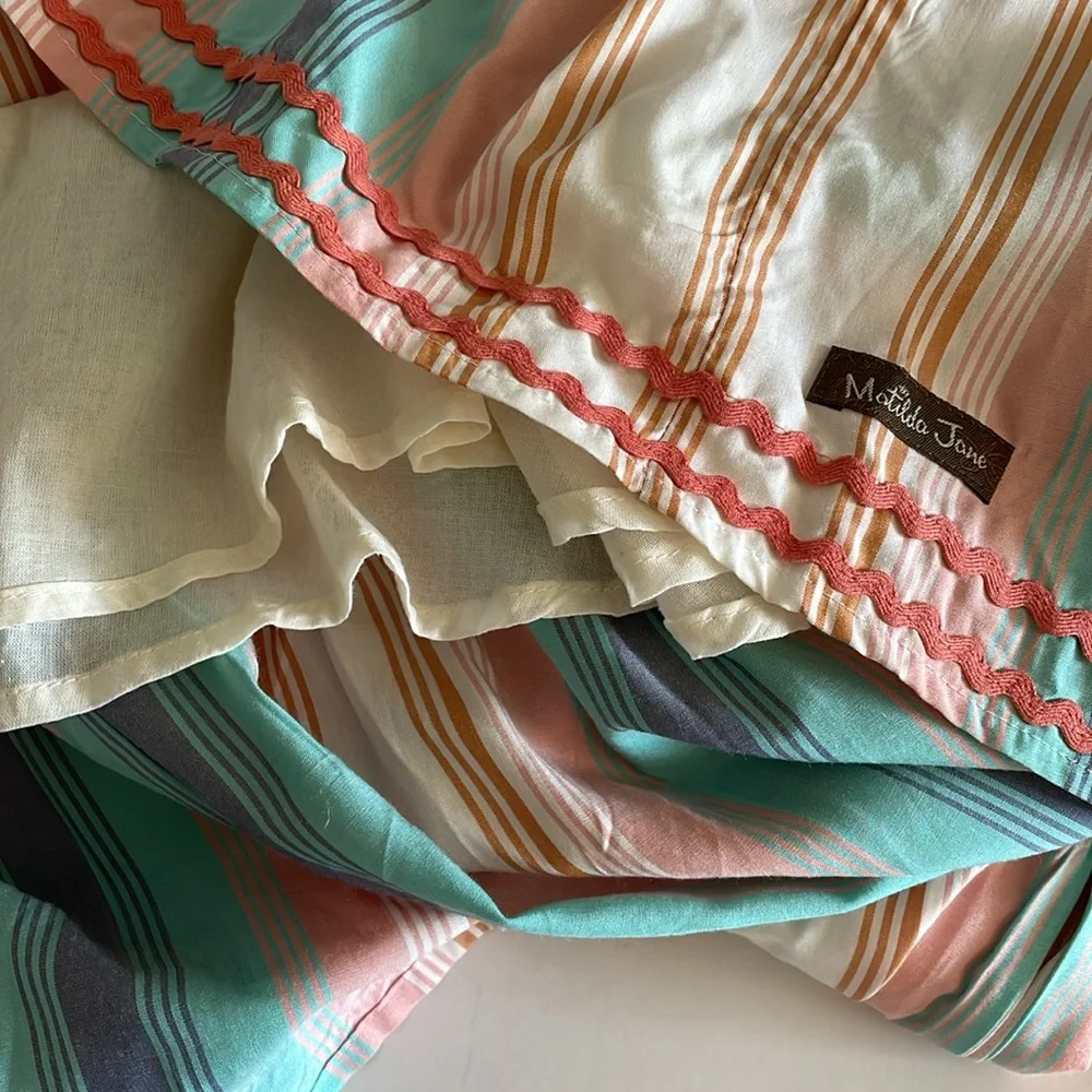 Matilda Jane Womens Lets Go Together Sleeveless Tassel Tiered Maxi Dress size XS - Picture 6 of 6